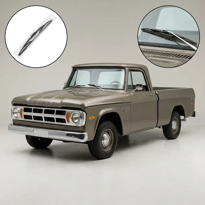 Passenger Side Wiper Blade for Dodge D200 Pickup (1969 - 1974) - 1